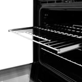 ZLINE 30 in. Autograph Edition Professional True Convection Double Wall Oven with Air Fry and Self Clean in Satin Stainless Steel with Champagne Bronze Handles (WADSZ-30-CB)