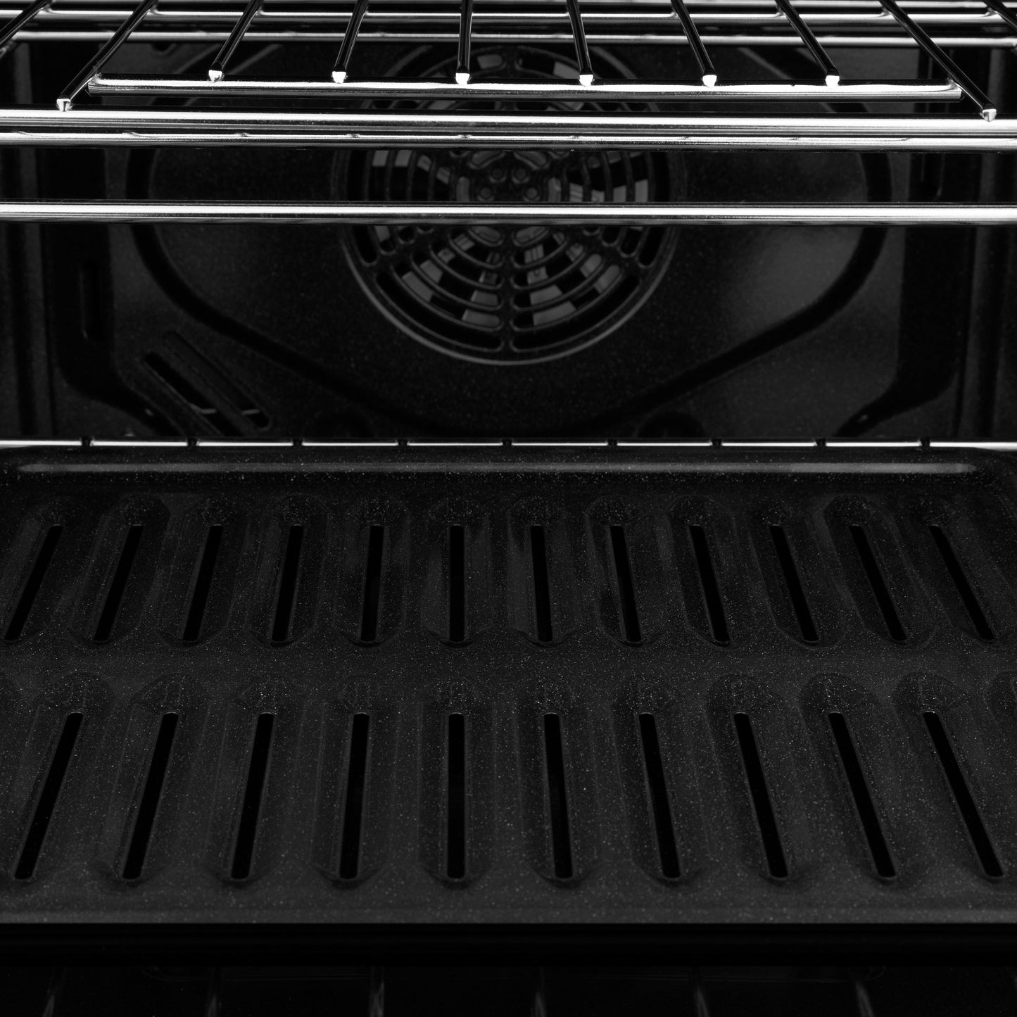 ZLINE 30 in. Autograph Edition Professional True Convection Double Wall Oven with Air Fry and Self Clean in Satin Stainless Steel with Matte Black Handles (WADSZ-30-MB)