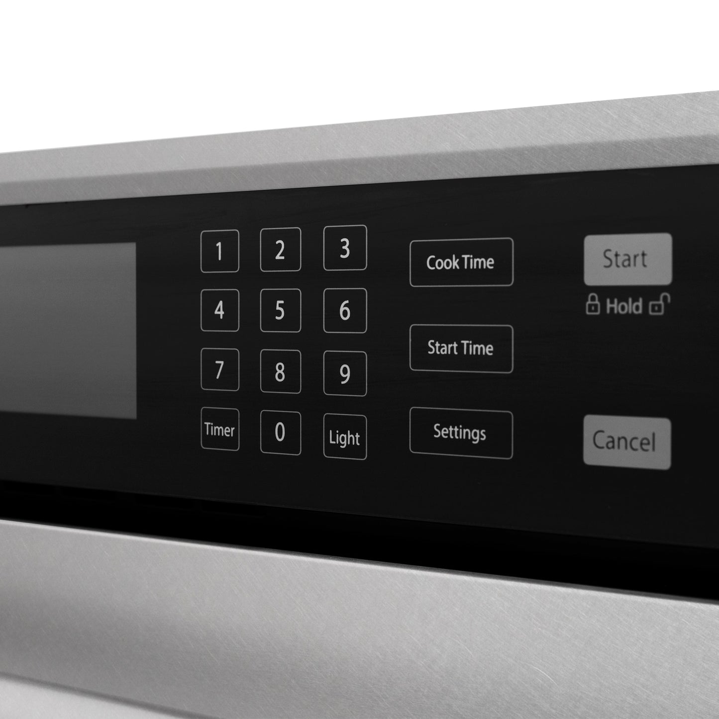 ZLINE 30 in. Autograph Edition Professional True Convection Single Wall Oven with Air Fry and Self Clean in Satin Stainless Steel with White Matte Door and Champagne Bronze Handle (WASSZ-WM-30-CB)