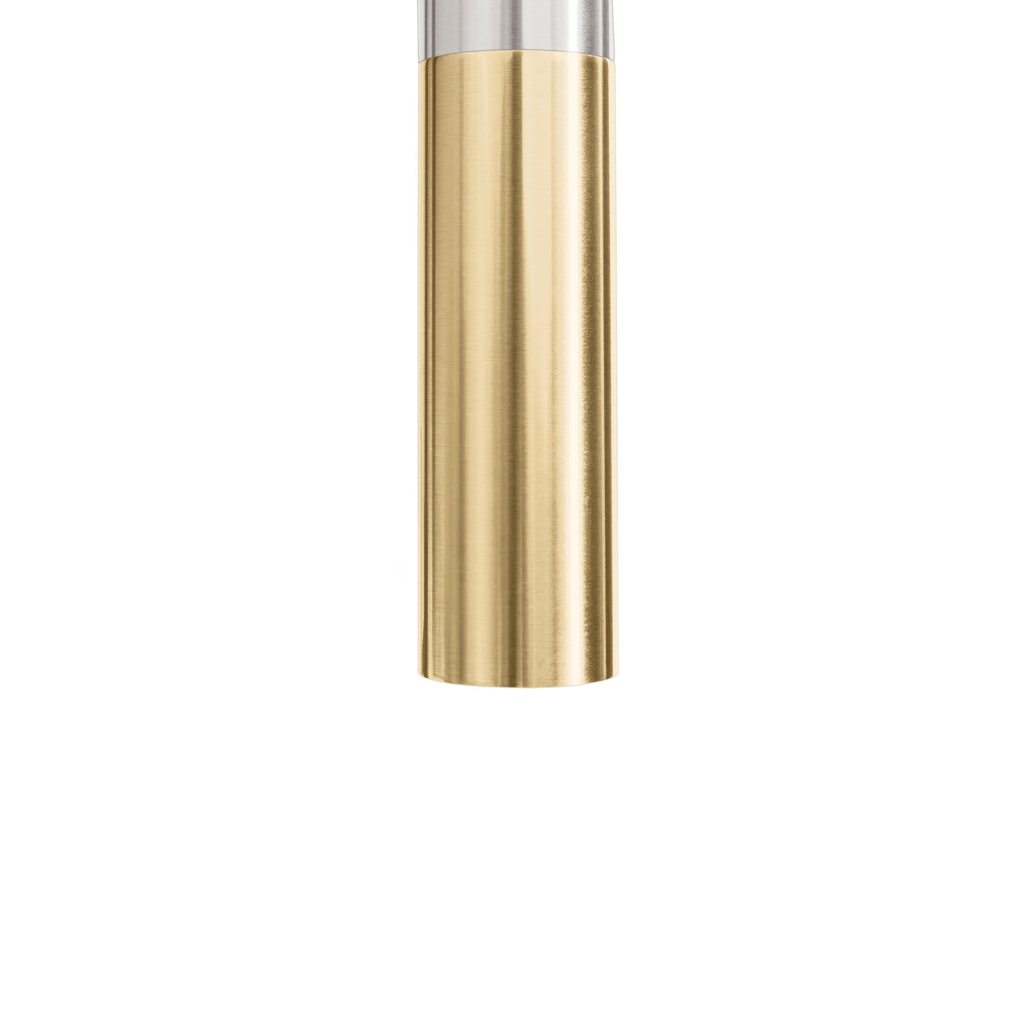 ZLINE Autograph Edition Gemini Pull Down Single Handle Kitchen Faucet in Brushed Nickel and Champagne Bronze (GEM-KF-ZBNCB)