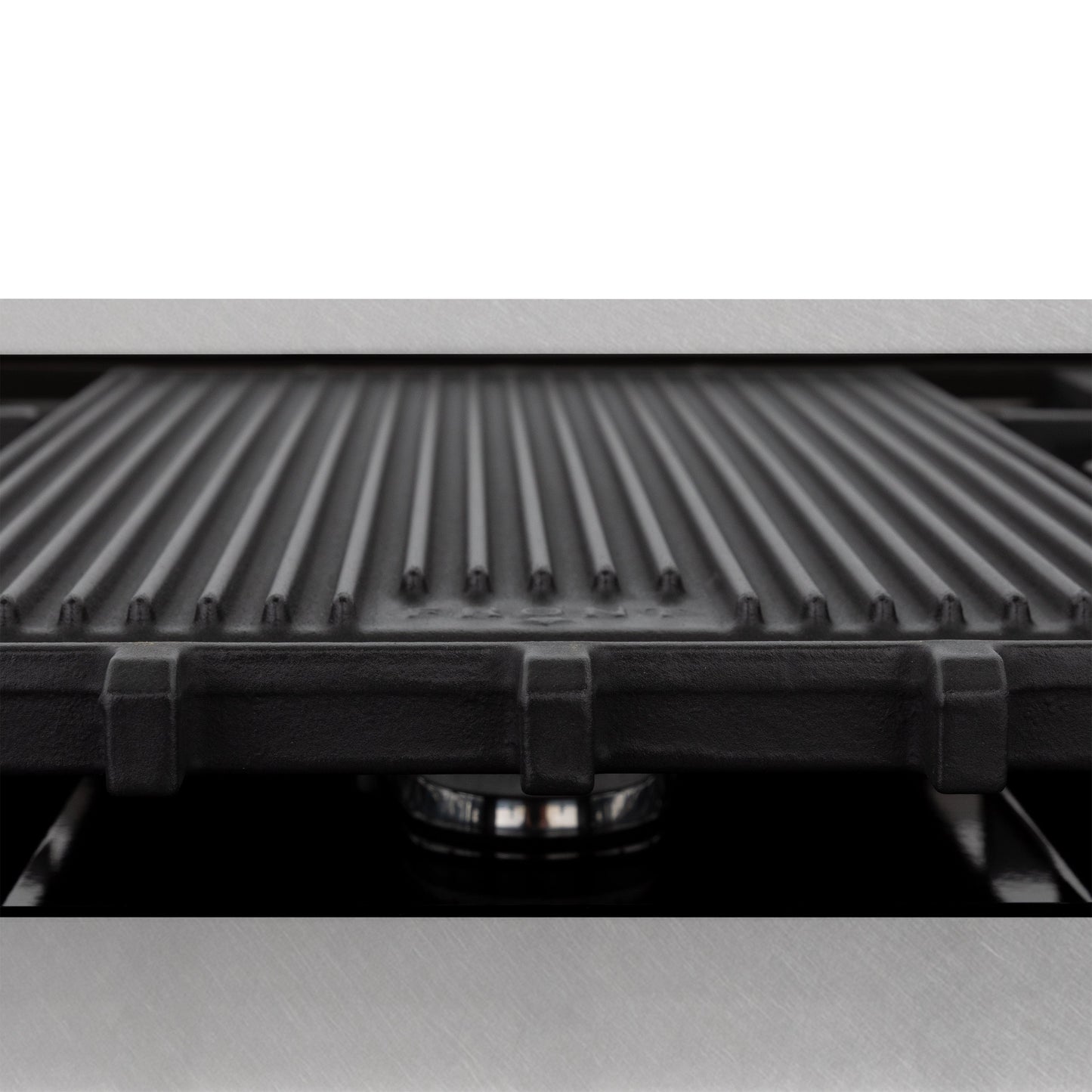 ZLINE Autograph Edition 48 in. 6.0 cu. ft. Legacy Dual Fuel Range with 7 Burner Gas Cooktop and 2 Electric Ovens in Satin Stainless Steel with Black Matte Doors and Champagne Bronze Accents (RASZ-BLM-48-CB)