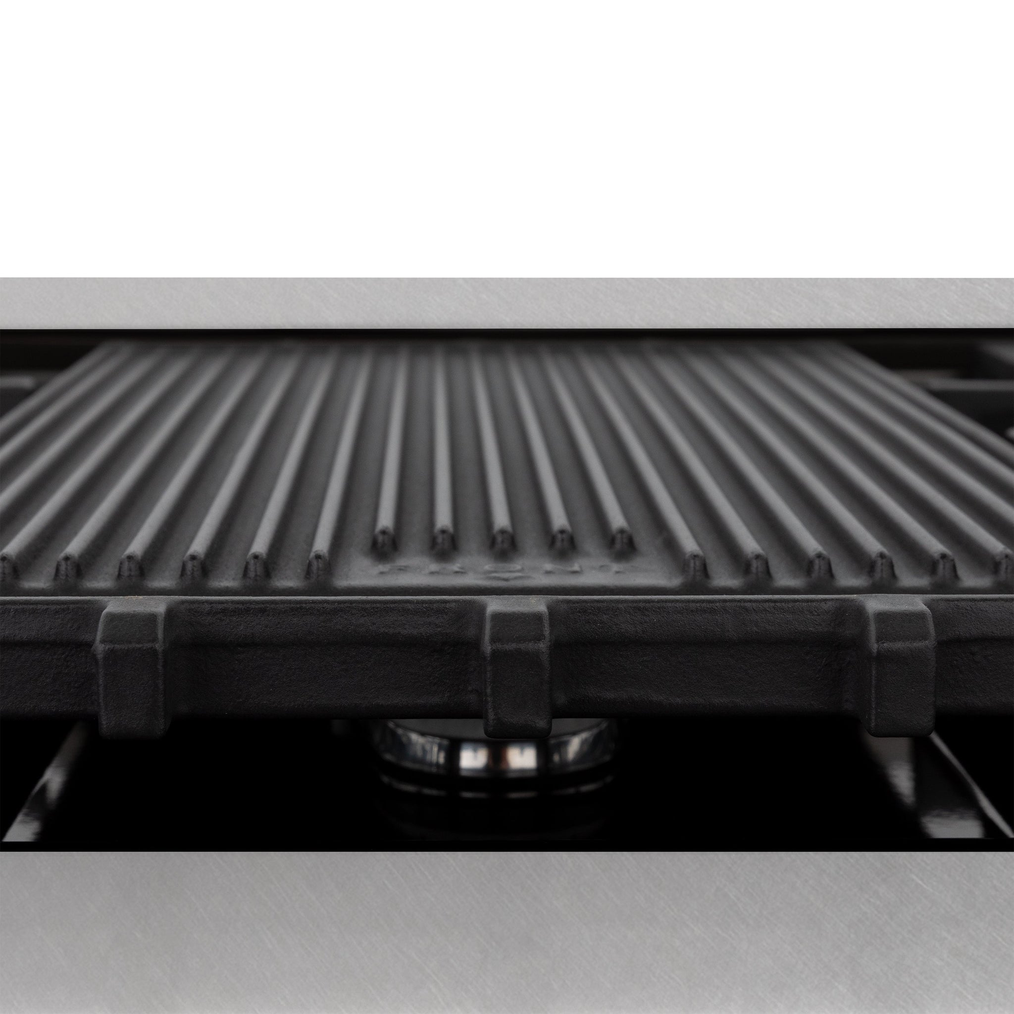 ZLINE Autograph Edition 48 in. 6.0 cu. ft. Legacy Dual Fuel Range with 7 Burner Gas Cooktop and 2 Electric Ovens in Satin Stainless Steel with Black Matte Doors and Champagne Bronze Accents (RASZ-BLM-48-CB)