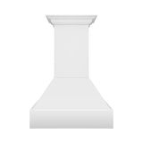 ZLINE 30 in. Wooden Wall Mount Range Hood in Rustic Bright White Finish (355WW-30)