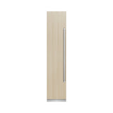 ZLINE 18 in. 8.6 cu. ft. Panel Ready Left Hinge Column Freezer with Graphite Gray Interior (RBCFVL-18)