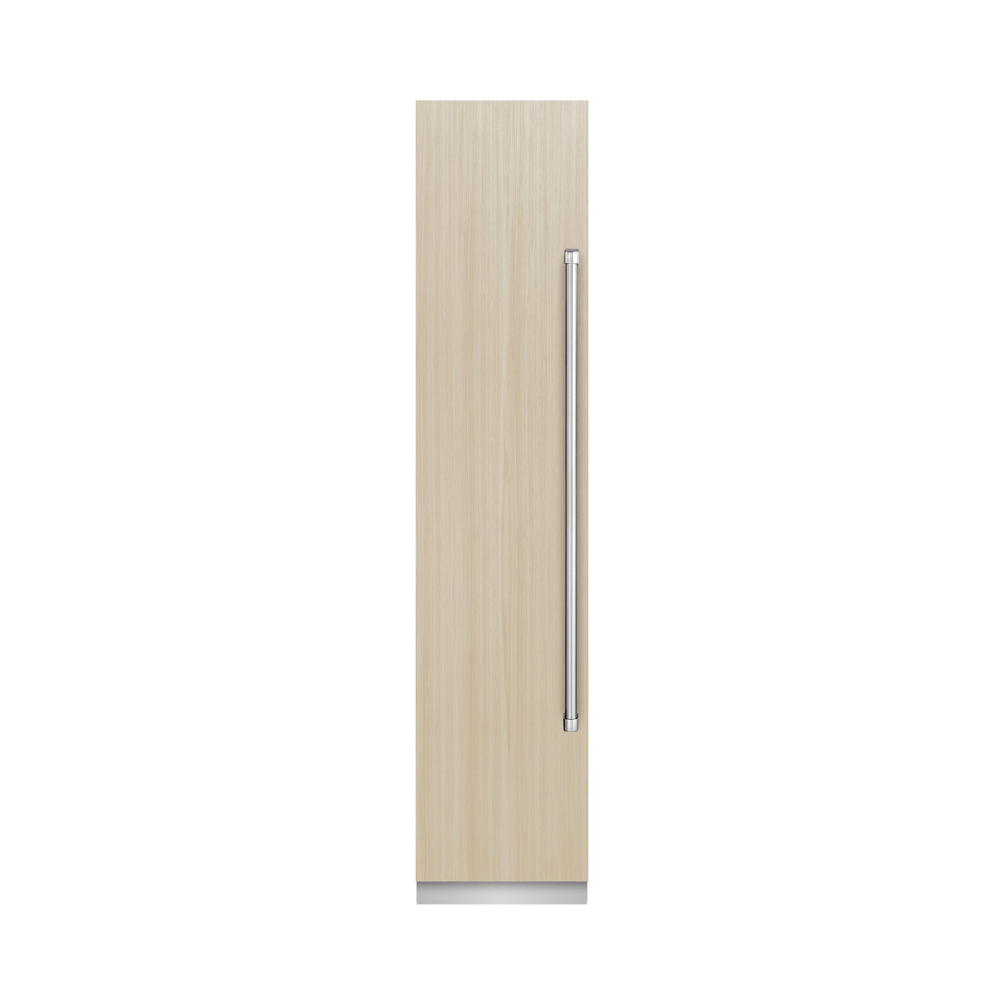 ZLINE 18 in. 8.6 cu. ft. Panel Ready Left Hinge Column Freezer with Graphite Gray Interior (RBCFVL-18)