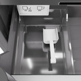 ZLINE Autograph Edition 18 in. 8.6 cu. ft. Panel Ready Left Hinge Column Freezer with Graphite Gray Interior and Champagne Bronze Accents (RBCFVLZ-18-CB)