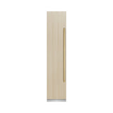 ZLINE Autograph Edition 18 in. 8.6 cu. ft. Panel Ready Left Hinge Column Freezer with Graphite Gray Interior and Polished Gold Accents (RBCFVLZ-18-G)