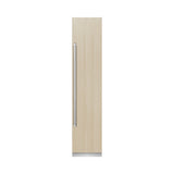 ZLINE 18 in. 8.6 cu. ft. Panel Ready Right Hinge Column Freezer with Graphite Gray Interior (RBCFVR-18)