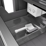 ZLINE Autograph Edition 24 in. 12.4 cu. ft. Panel Ready Column Freezer with Graphite Gray Interior and Champagne Bronze Accents (RBCFVZ-24-CB)