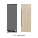 ZLINE Autograph Edition 30 in. 16.7 cu. ft. Panel Ready Column Refrigerator with Graphite Gray Interior and Champagne Bronze Accents (RBCRVZ-30-CB)