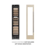 ZLINE 18 in. 9.0 cu. ft. Triple Zone 68 Bottle Panel Ready Left Hinge Column Wine Cooler (RBCWVL-18)