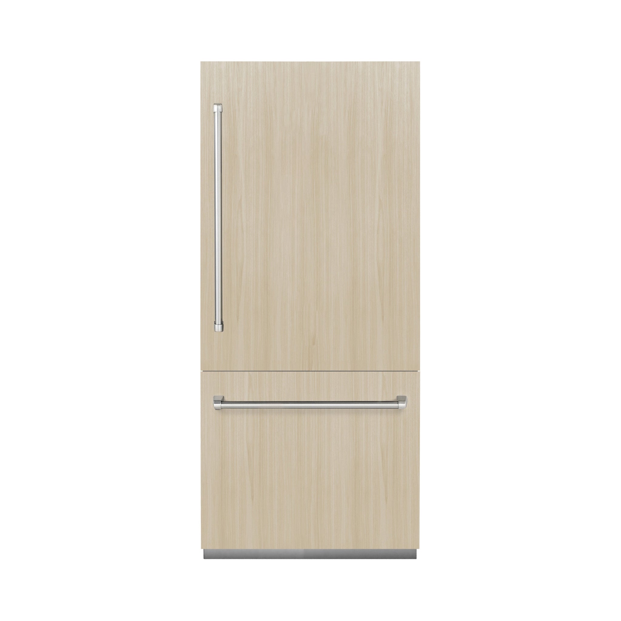 ZLINE 36 in. 19.8 cu. ft. Panel Ready Built-In Bottom Freezer Refrigerator with Water Dispenser and Ice Maker (RBIT-36)