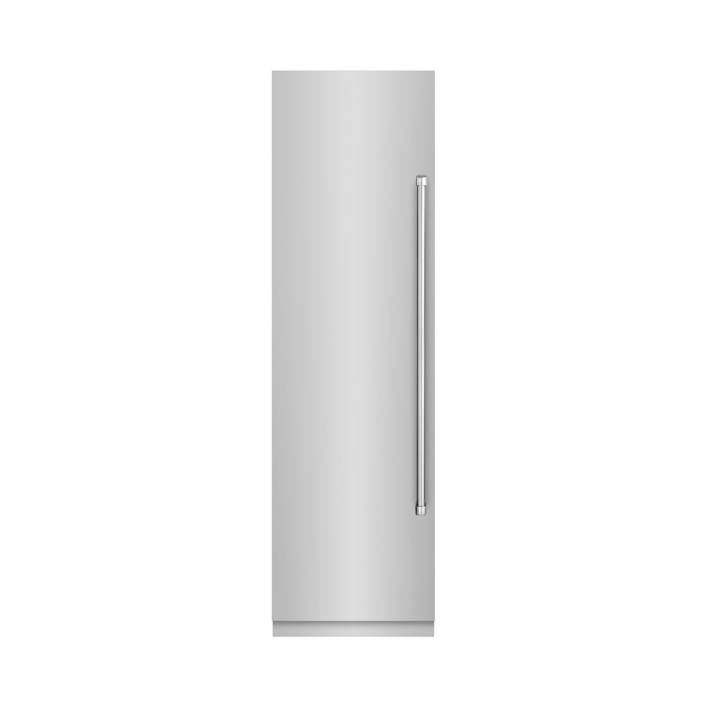 ZLINE 24 in. 12.4 cu. ft. Column Freezer in Stainless Steel with Graphite Gray Interior (RCFV-304-24)