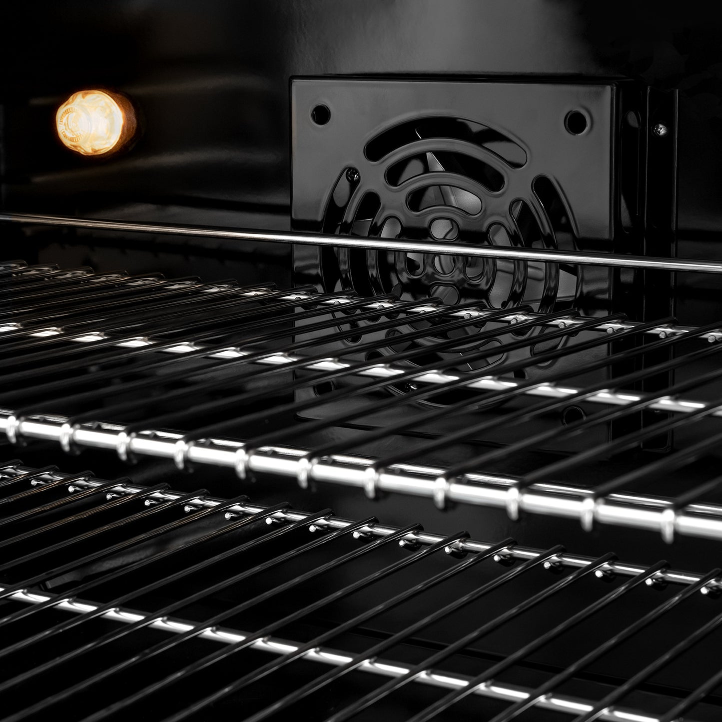 ZLINE Autograph Edition 36 in. 5.2 cu. ft. Classic Dual Fuel Range with 6 Burner Gas Cooktop and Electric Convection Oven in Satin Stainless Steel with White Matte Door and Matte Black Accents (CDRSZ-WM-36-MB)
