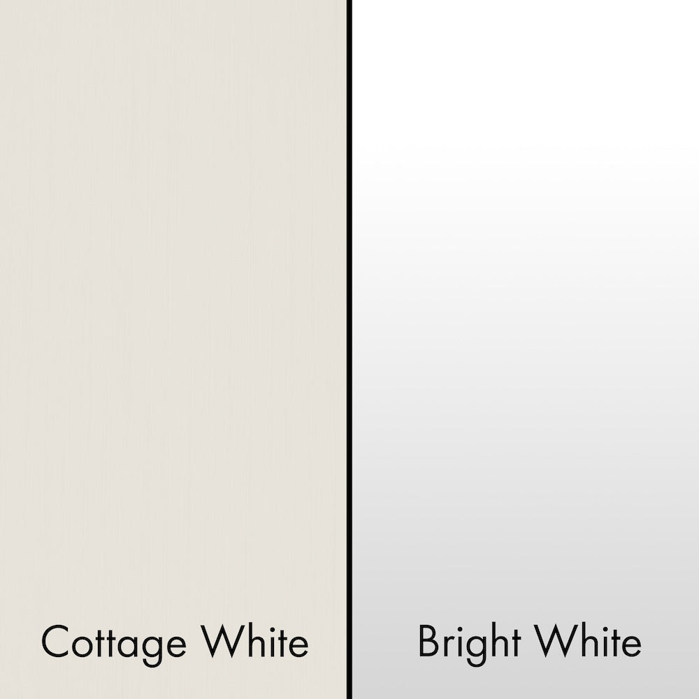 ZLINE 36 in. Wooden Wall Mount Range Hood in Rustic Shiplap Bright White Finish with Stainless Steel Accents (365WW-36)