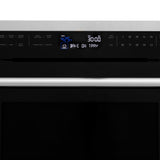 ZLINE 24 in. 1.6 cu ft. Built-in Convection Microwave Oven in Satin Stainless Steel with Speed and Sensor Cooking (MWO-24-SS)