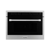 ZLINE 24" 1.6 cu ft. Built-in Convection Microwave Oven in Stainless Steel with Speed and Sensor Cooking (MWO-24)