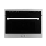 ZLINE 24" 1.6 cu ft. Built-in Convection Microwave Oven in Stainless Steel with Speed and Sensor Cooking (MWO-24)