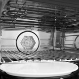 ZLINE 30” 1.6 cu ft. Built-in Convection Microwave Oven in Black Stainless Steel with Speed and Sensor Cooking (MWO-30-BS)