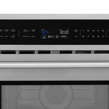 ZLINE 30 in. 1.6 cu ft. Built-in Convection Microwave Oven in Satin Stainless Steel with Speed and Sensor Cooking (MWO-30-SS)