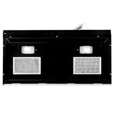ZLINE 30" 1.5 cu. ft. Over the Range Microwave in Stainless Steel with Traditional Handle and Set of 2 Charcoal Filters (MWO-OTRCFH-30)