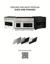 ZLINE 30 in. Professional True Convection Single Wall Oven with Air Fry and Self Clean in Stainless Steel (WAS-30)