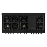 ZLINE 60 in. 7.4 cu. ft. Legacy Dual Fuel Range with 9 Burner Gas Cooktop and 2 Electric Convection Ovens