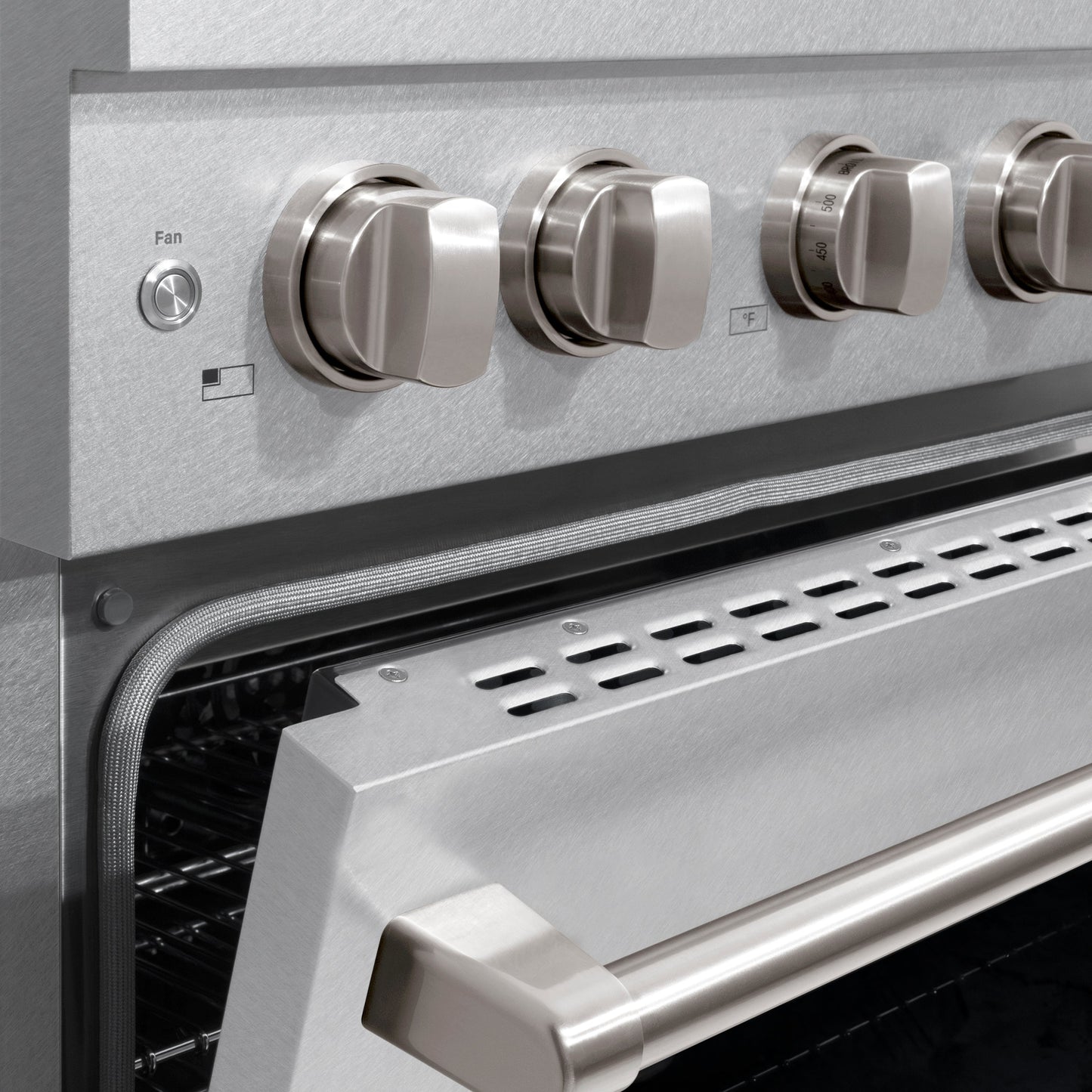 ZLINE 30 in. 4.2 cu. ft. Paramount Gas Range with 4 Burner Cooktop and Convection Gas Oven in Satin Stainless Steel (SGRS-30)