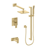 ZLINE Bliss Rainfall Shower System in Champagne Bronze (BLS-SHS-CB)