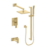ZLINE Bliss Shower System with 12" Oversized Shower Head in Champagne Bronze (BLS-SHS12-CB)