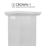 ZLINE Crown Molding 1 For Wall Range Hood (CM1-455/476/477/667/697)