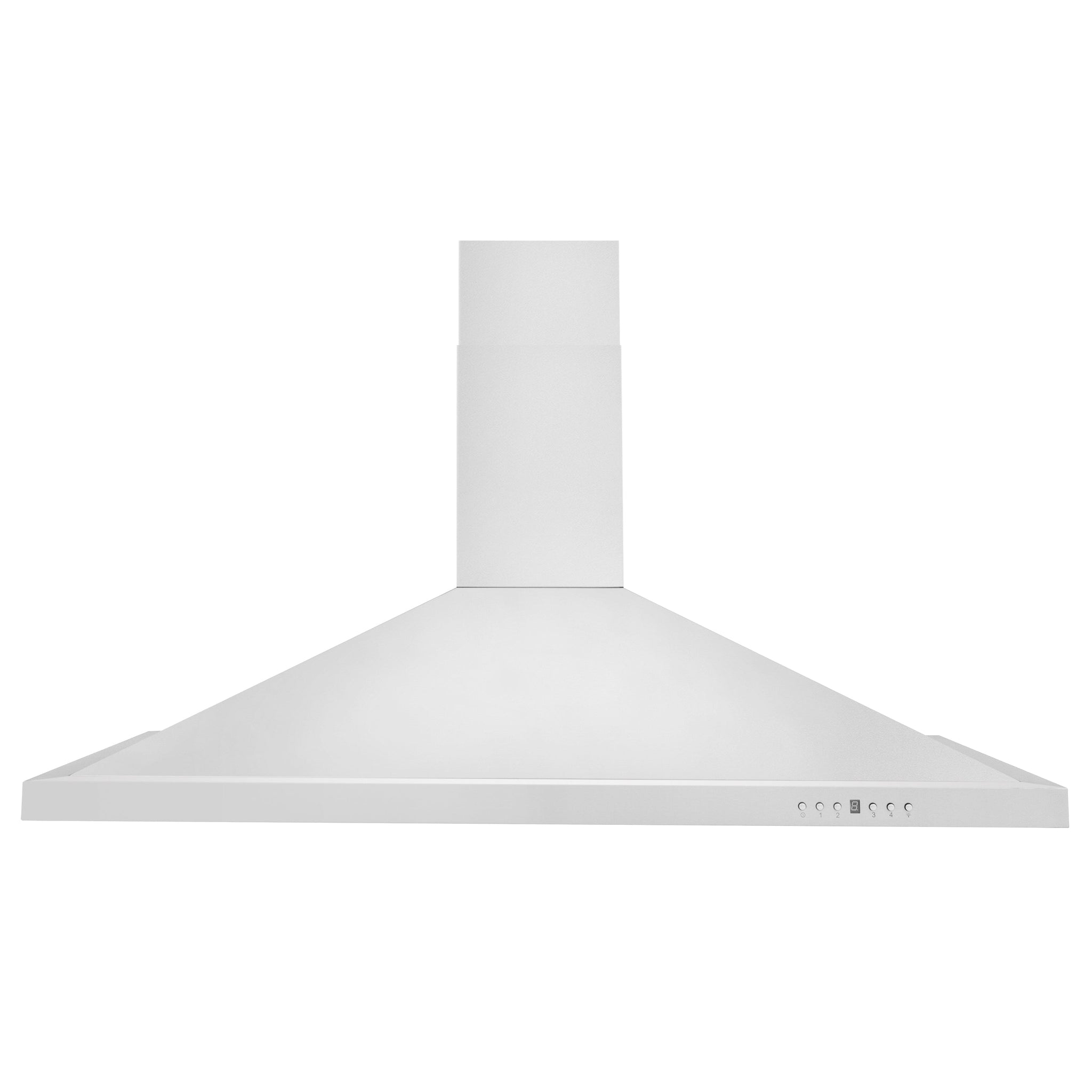 ZLINE 42" Convertible Wall Mount Range Hood in Stainless Steel with Set of 2 Charcoal Filters, LED lighting and Dishwasher-Safe Baffle Filters (KB-CF-42)