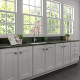 ZLINE 30" Rome Dual Mount Single Bowl Fireclay Kitchen Sink with Bottom Grid (FRC5124)