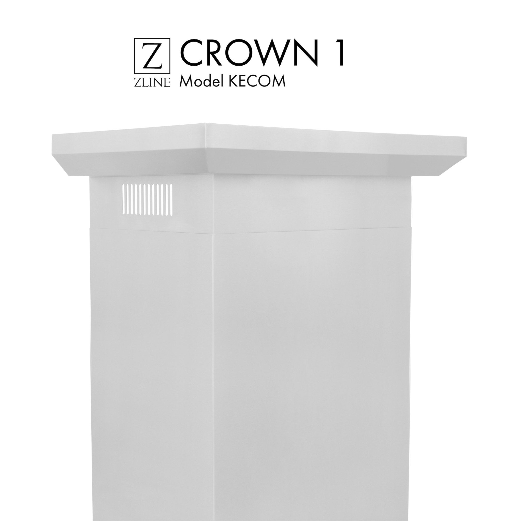 ZLINE Crown Molding 1 For Wall Range Hood (CM1-KECOM)