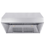 ZLINE 30 in. Satin Stainless Steel Convertible Vent Under Cabinet Range Hood (8685S-30)