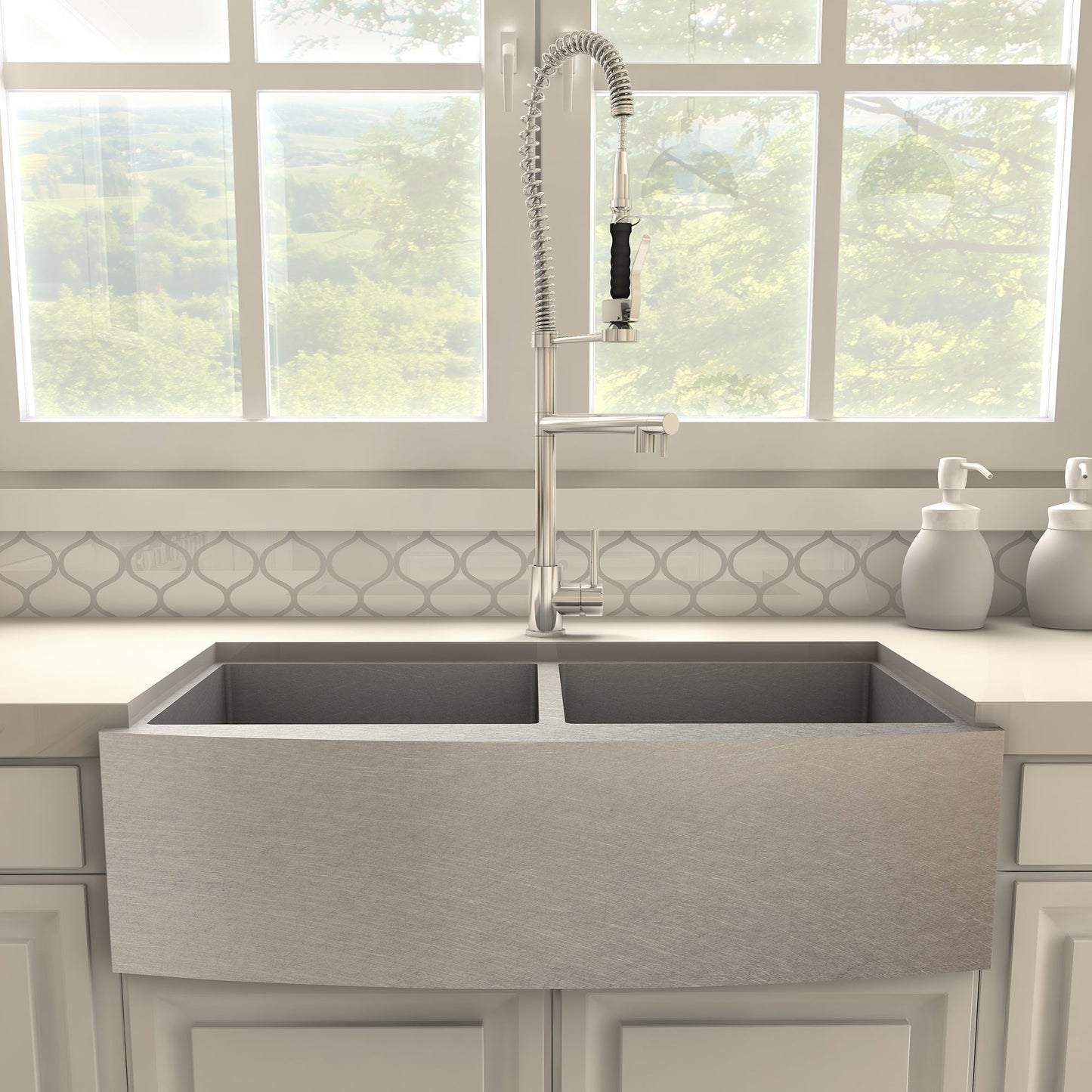 ZLINE Van Gogh Kitchen Faucet in Chrome (VNG-KF-CH)