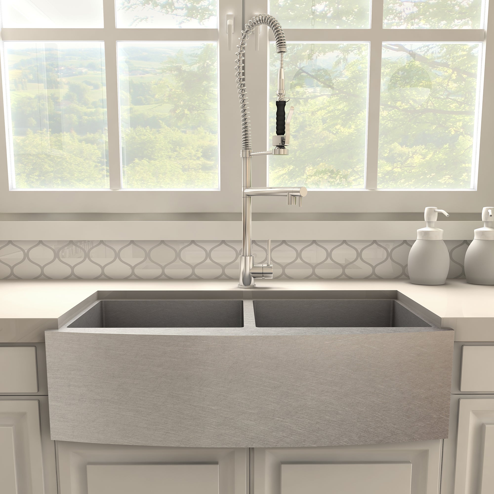 ZLINE Van Gogh Kitchen Faucet in Chrome (VNG-KF-CH)